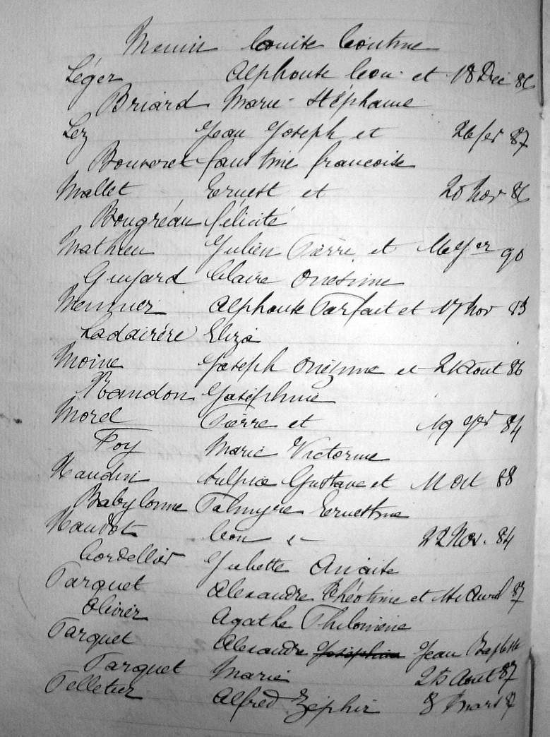 table mariages page 8
