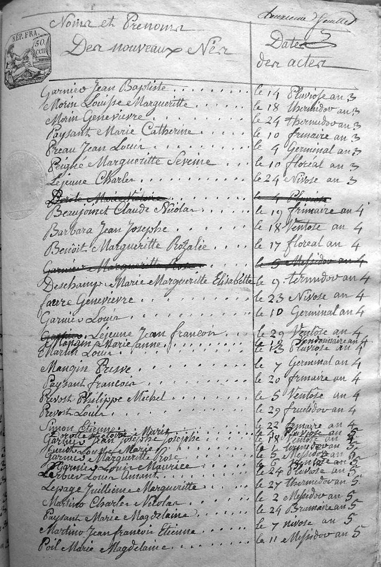 table naissances page 3